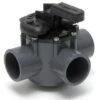 Pentair - 263037 Diverter Valve Three Port With 1-1/2" ID & 2" OD PVC Pipe