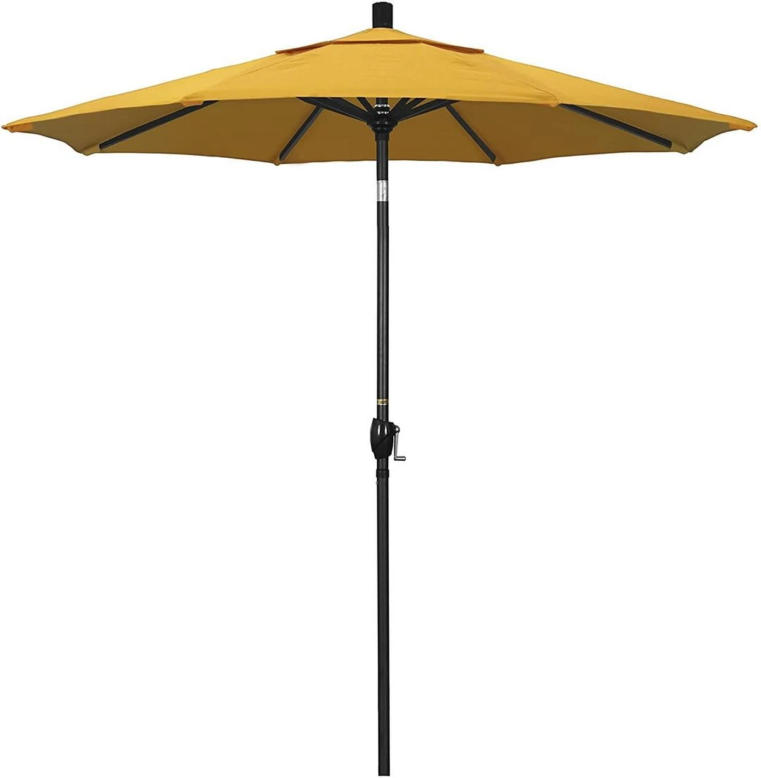 7 1/2 Ft Market Umbrella With Black Aluminum Pole 13 7 1/2 Ft Market Umbrella With Black Aluminum Pole - Image 13