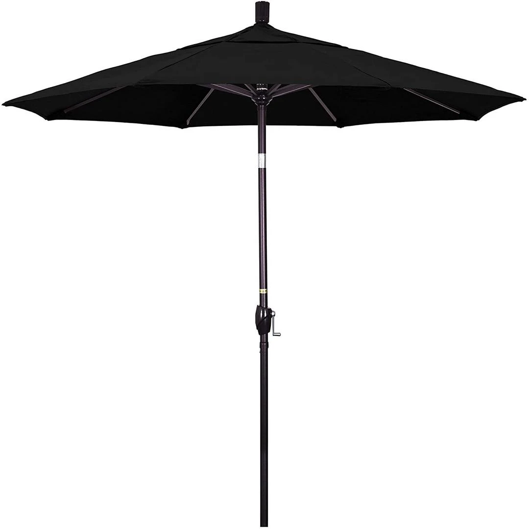 7 1/2 Ft Market Umbrella With Black Aluminum Pole 17 7 1/2 Ft Market Umbrella With Black Aluminum Pole - Image 17
