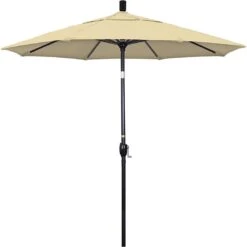 7 1/2 Ft Market Umbrella With Black Aluminum Pole 37 7 1/2 Ft Market Umbrella With Black Aluminum Pole -Pure Pools Store 2 ft Market Umbrella with Black Aluminum Pole 17