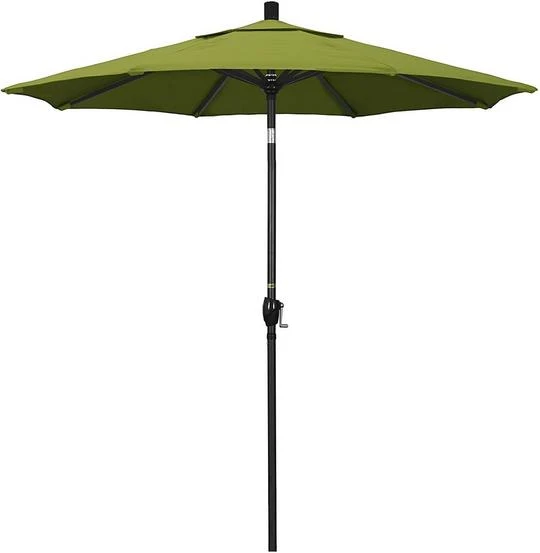 7 1/2 Ft Market Umbrella With Black Aluminum Pole 9 7 1/2 Ft Market Umbrella With Black Aluminum Pole - Image 9