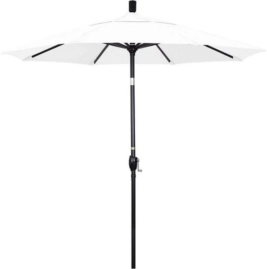 7 1/2 Ft Market Umbrella With Black Aluminum Pole 10 7 1/2 Ft Market Umbrella With Black Aluminum Pole - Image 10