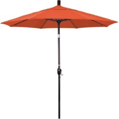 7 1/2 Ft Market Umbrella With Bronze Aluminum Pole -Pure Pools Store 2 ft Market Umbrella with Bronze Aluminum Pole 13