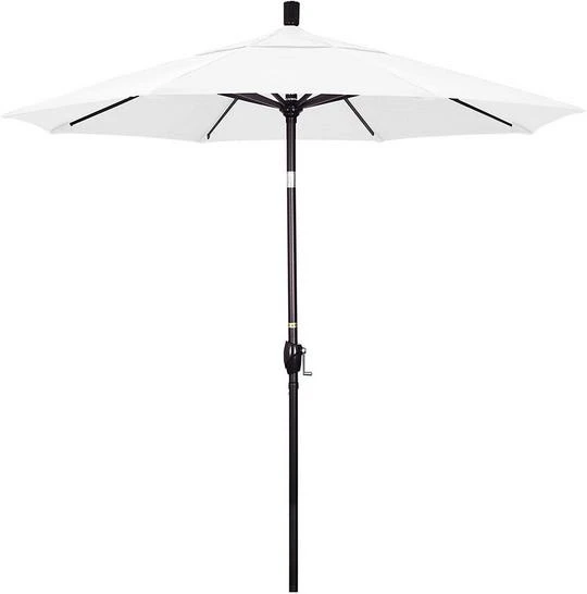 7.5 Ft Market Umbrella Bronze/Royal Blue 10 7.5 Ft Market Umbrella Bronze/Royal Blue - Image 10