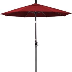 7.5 Ft Market Umbrella Bronze/Royal Blue 39 7.5 Ft Market Umbrella Bronze/Royal Blue -Pure Pools Store 2 ft Market Umbrella with Bronze Aluminum Pole 159