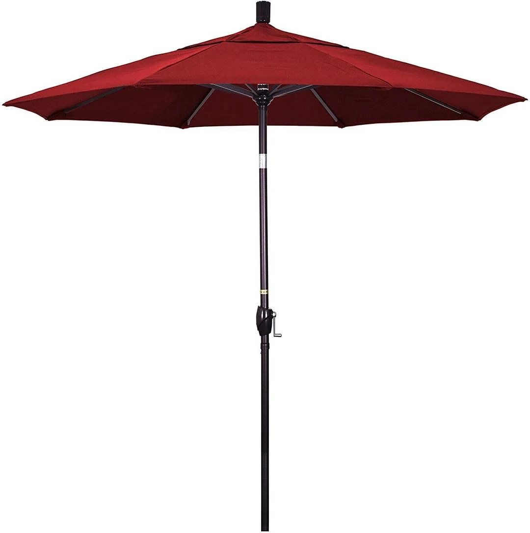 7.5 Ft Market Umbrella Bronze/Royal Blue 20 7.5 Ft Market Umbrella Bronze/Royal Blue - Image 20