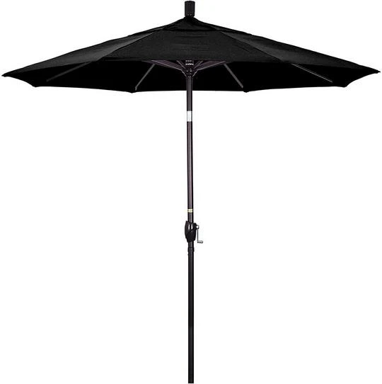 7.5 Ft Market Umbrella Bronze/Navy Blue 1 7.5 Ft Market Umbrella Bronze/Navy Blue