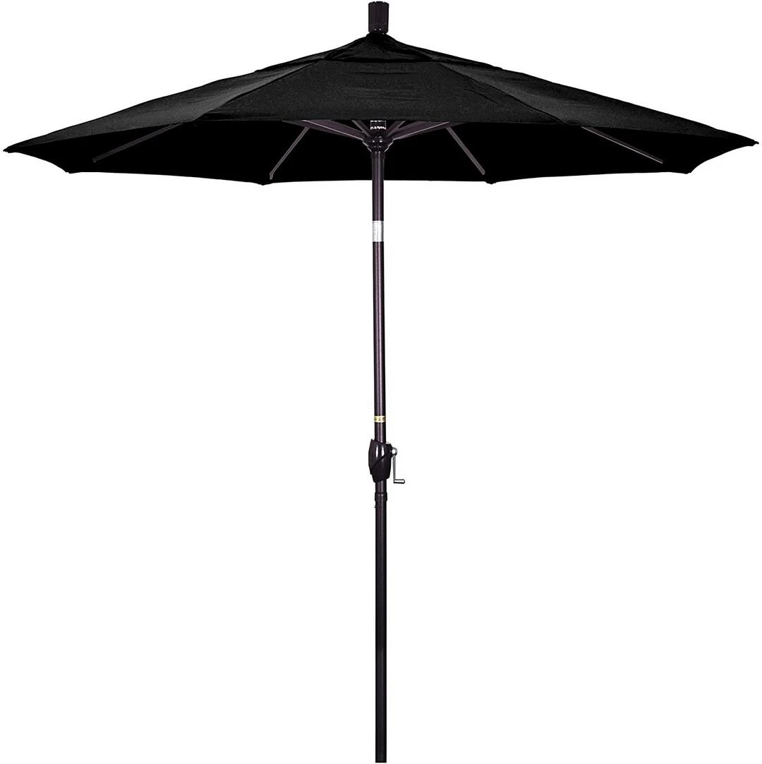 7.5 Ft Market Umbrella Bronze/Navy Blue 13 7.5 Ft Market Umbrella Bronze/Navy Blue - Image 13