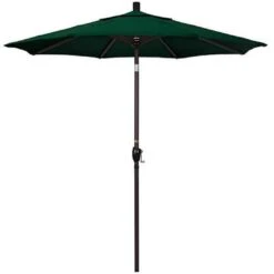 7 1/2 Ft Push Button Tilt Patio Umbrella In Sunbrella Fabric -Pure Pools Store 2 ft Push Button Tilt Patio Umbrella in Sunbrella Fabric 9