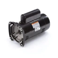 Century A.O. Smith - 48Y Square Flange 1 HP Up-Rated Pool Filter Motor, 12.6/6.3A 115/230V -Pure Pools Store 230V 188