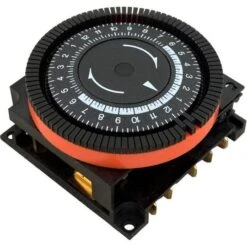 Diehl - 24 Hr Spa Timer, SPDT 240V, 5-Term Orange Panel Mount -Pure Pools Store 24 hr Spa Timer SPDT 240V 5 Term Orange Panel Mount 3