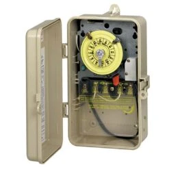 Intermatic - 208/277V Timer With Heater Delay Plastic Outdoor Enclosure -Pure Pools Store 277V Timer with Heater Delay Plastic Outdoor Enclosure 4