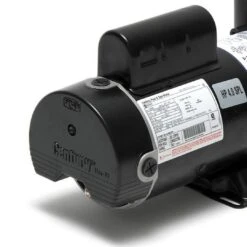 Waterway - Hi-Flo Side Discharge 1-1/2HP Dual-Speed Spa Pump, 115V -Pure Pools Store 2HP Dual Speed Spa Pump 115V 10