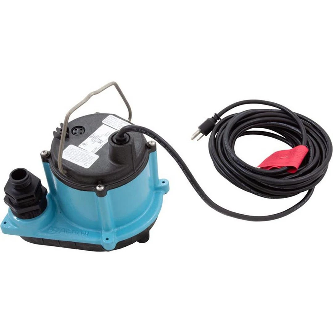 Franklin Electric - Little Giant 6 Series Manual Submersible Pump 1/3HP 45 GPM With 25' Cord, 115V 2 Franklin Electric - Little Giant 6 Series Manual Submersible Pump 1/3HP 45 GPM With 25' Cord, 115V - Image 2