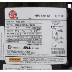 Gecko - Aqua-Flo Flo-Master CP 3/4HP 120V Dual Speed 48 Frame Side Discharge Pump -Pure Pools Store 4HP 120V Dual Speed 48 Frame Side Discharge Pump 10