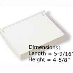 Swimline - 8939 Thru-Wall Skimmer Flap Weir -Pure Pools Store 8939 Thru Wall Skimmer Flap Weir 7