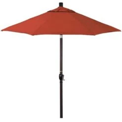 9 Ft Push Button Tilt Patio Umbrella In Sunbrella Fabric 20 9 Ft Push Button Tilt Patio Umbrella In Sunbrella Fabric -Pure Pools Store 9 ft Push Button Tilt Patio Umbrella in Sunbrella Fabric 8