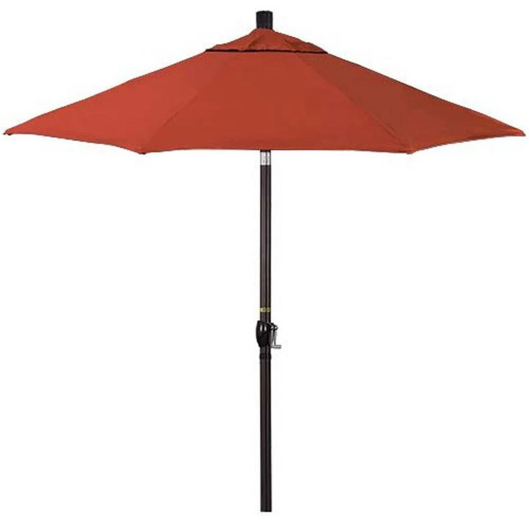 9 Ft Push Button Tilt Patio Umbrella In Sunbrella Fabric 9 9 Ft Push Button Tilt Patio Umbrella In Sunbrella Fabric - Image 9