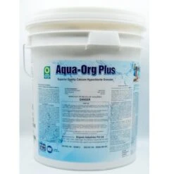 Pyrock Chemical - Aqua-Org Plus Calcium Hypochlorite Granules, 55 Lbs
