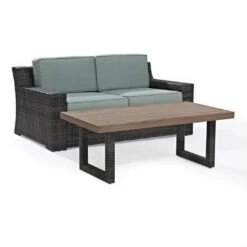 Crosley - Beaufort 2-Piece Wicker Set -Pure Pools Store Beaufort 2 Piece Wicker Set 8
