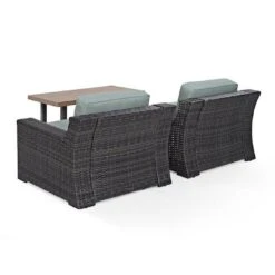 Crosley - Beaufort 3-Piece Wicker Set -Pure Pools Store Beaufort 3 Piece Wicker Set 6