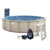 Cascade 15' X 52" Round Above Ground Pool Package