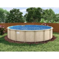 Cascade 27' X 52" Round Above Ground Pool Package -Pure Pools Store Cascade 27 x 52 Round Above Ground Pool Package 8