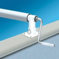 Deluxe Above Ground Pool Solar Cover Reel Up To 24' Wide