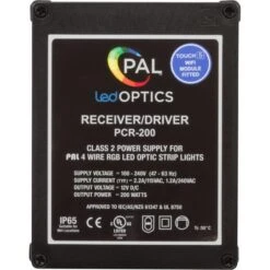 PAL Lighting - PAL PCR-300 WiFi LED Light Receiver / Driver With Remote, 200W -Pure Pools Store Driver with Remote 200W 1