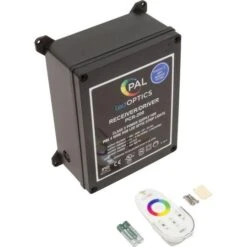 PAL Lighting - PAL PCR-300 WiFi LED Light Receiver / Driver With Remote, 200W -Pure Pools Store Driver with Remote 200W 4