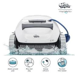 Dolphin - E10 Above Ground Robotic Pool Cleaner -Pure Pools Store E10 Above Ground Robotic Pool Cleaner 9