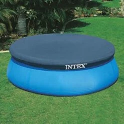 Intex - Easy Set 10 Ft Round Pool Cover -Pure Pools Store Easy Set 10 Ft Round Pool Cover 12