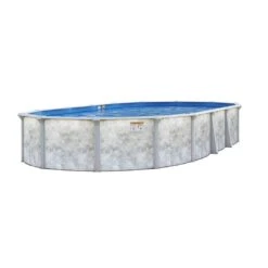 Eden 16'x32' X 52" Oval Above Ground Pool Package -Pure Pools Store Eden 16x32 x 52 Oval Above Ground Pool Package 8
