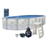 Eden 18'x34' X 52" Oval Above Ground Pool Package