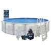 Eden 27' X 52" Round Above Ground Pool Package