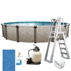 Epic 12' X 52" Round Above Ground Pool Package 15 Epic 12' X 52" Round Above Ground Pool Package -Pure Pools Store Epic 12 x 52 Round Above Ground Pool Package 5