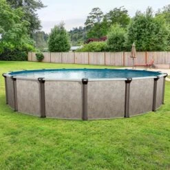 Epic 18' X 52" Round Above Ground Pool Package -Pure Pools Store Epic 18 x 52 Round Above Ground Pool Package 2