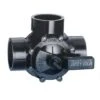 Jandy - NeverLube Three Port Valve 2in. Positive Seal With Internal/External Stops