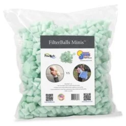FilterBalls - FilterBalls Blu 10 1 Cubic Ft Of Media -Pure Pools Store FilterBalls Blu10 Advanced Filter Media 2