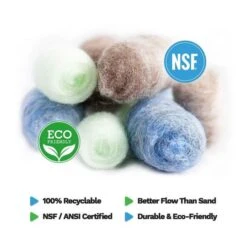 FilterBalls - FilterBalls Blu 10 1 Cubic Ft Of Media -Pure Pools Store FilterBalls Blu10 Advanced Filter Media 3