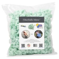 FilterBalls - FilterBalls Blu 10 1 Cubic Ft Of Media -Pure Pools Store FilterBalls Blu10 Advanced Filter Media 7