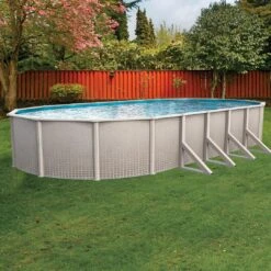 Freestyle 12'x18' X 52" Oval Above Ground Pool Package -Pure Pools Store Freestyle 12x18 x 52 Oval Above Ground Pool Package 7