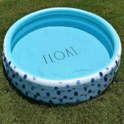 Pure Pools Store -Pure Pools Store Indigo Polka Dot Inflatable Mini Pool Float 1