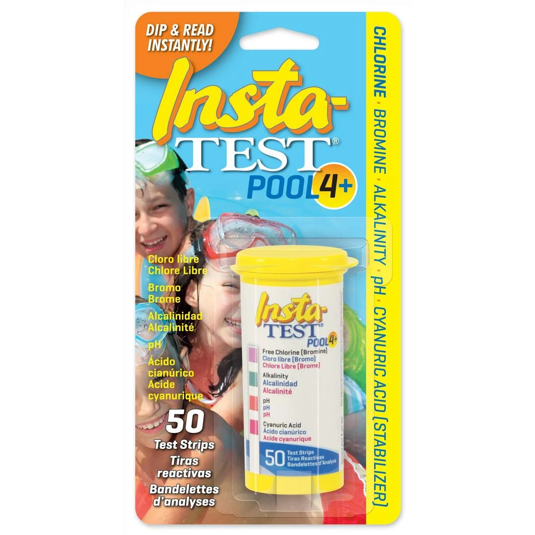 LaMotte - Insta-TEST POOL 4 Plus Test Strips, 50-Count 2 LaMotte - Insta-TEST POOL 4 Plus Test Strips, 50-Count - Image 2