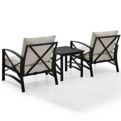 Kaplan 3Pc Outdoor Seating Set - Mist -Pure Pools Store Kaplan 3 Pc Outdoor Seating Set 21