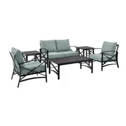 Kaplan 6-Pc Outdoor Seating Set - Oatmeal -Pure Pools Store Kaplan 6 Pc Outdoor Seating Set 12