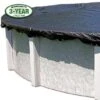 Fine Mesh 21' X 41' Oval Winter Pool Cover, 3 Year Warranty