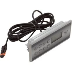 Gecko - Topside, 8 Button, 3 Output, LCD, W/Overlay, 0607-007067