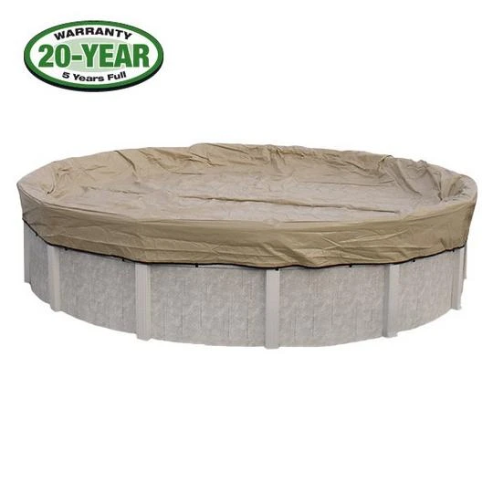 Polar Protector 18' Round Winter Pool Cover With 30 Cover Clips 1 Polar Protector 18' Round Winter Pool Cover With 30 Cover Clips