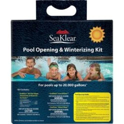 SeaKlear - Pool Opening & Winterizing Kit Up To 20,000 Gallons -Pure Pools Store Pool Opening Winterizing Kit up to 20000 Gallons 5